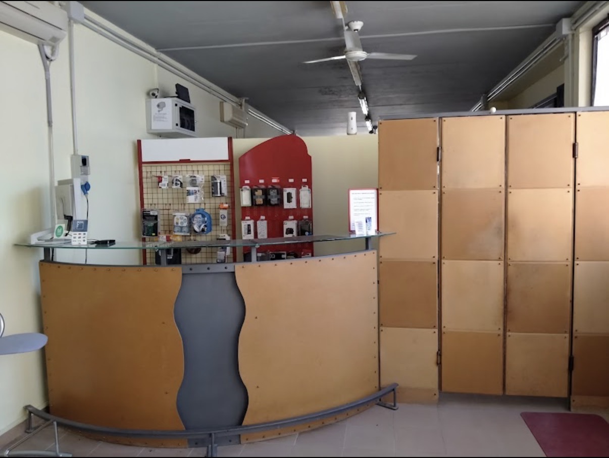 Interno del laboratorio